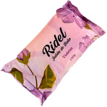 Jabón de baño Ridel - 100g - Violetas