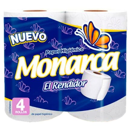 Papel sanitario Monarca - 4 rollos